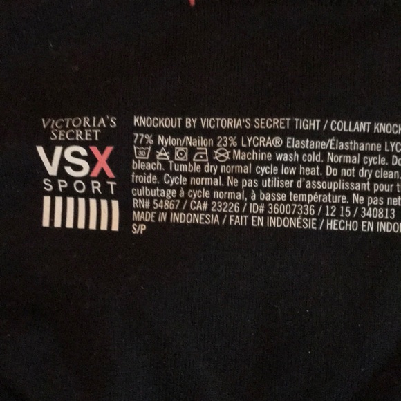VSX Pant leggings small - Picture 3 of 3